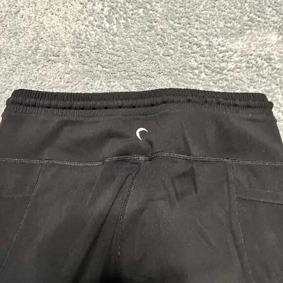 Zyia Active Pants Womens 6/8 Black Jogger Crop Performance Pocket - Picture 5 of 10